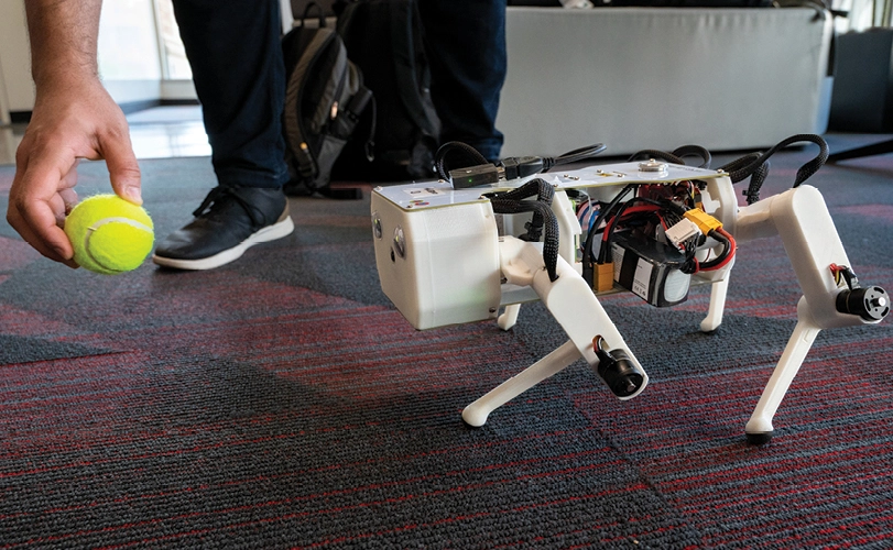 Pupper the robotic dog