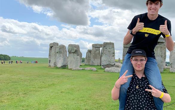 Along with their studies, Summer in London participants got to visit historic and cultural landmarks throughout Europe including Stonehenge. Submitted photo