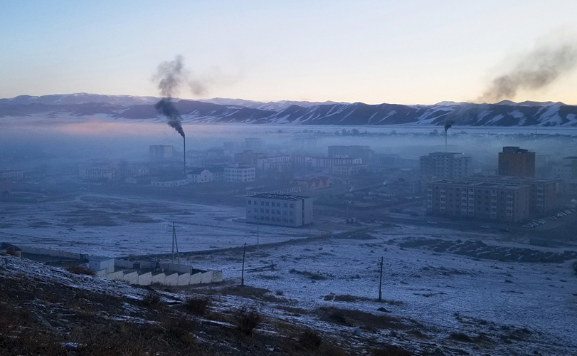 Pollution in Mongolia